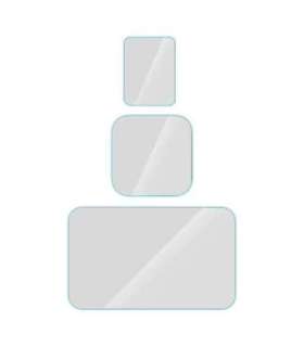 3 in 1 Tempered Glass Film PULUZ For Insta360 Ace Pro (PU951T)