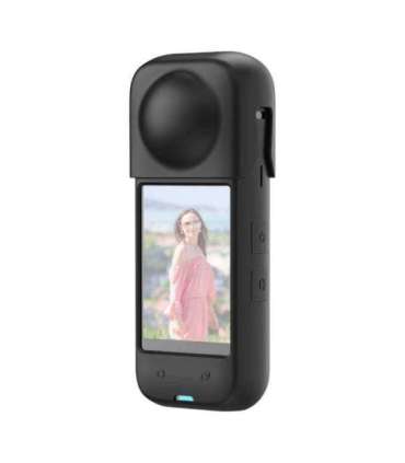 Silicone protective case PULUZ for Insta360 X4 (black)