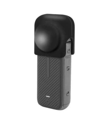 Silicone lens cover PULUZ for Insta360 X4 (black)