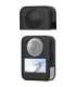 PULUZ silicone lens cover DJI Osmo 360 (Black)