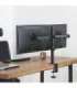 Maclean MC-884 monitor mount / stand 81.3 cm (32") Black Desk