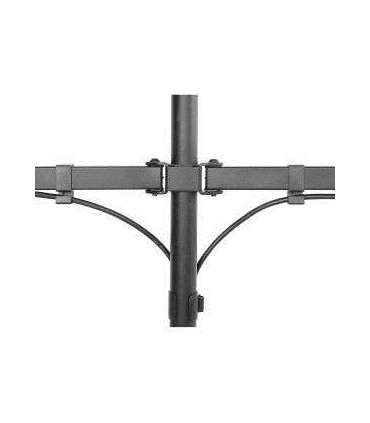 Maclean MC-884 monitor mount / stand 81.3 cm (32") Black Desk