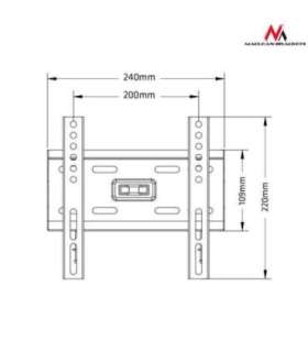 TV Holder 13 '' - 42 '' Maclean MC-777 black 35 kg VESA 200x200
