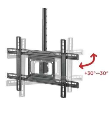 Universal LED LCD monitor with LCD OLED QLED screen for ceiling mounting 23-100 "max. 50 kg Max VESA 600x400