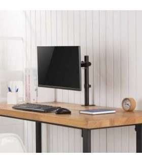 Maclean MC-883 monitor mount / stand 81.3 cm (32") Clamp Black