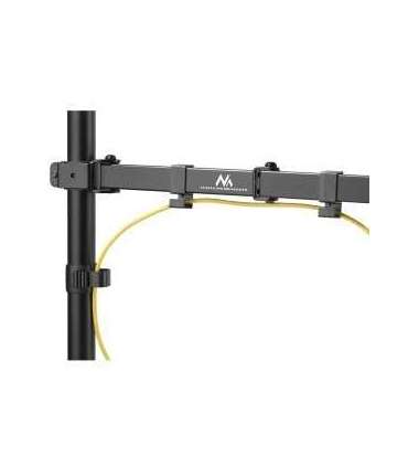 Maclean MC-883 monitor mount / stand 81.3 cm (32") Clamp Black