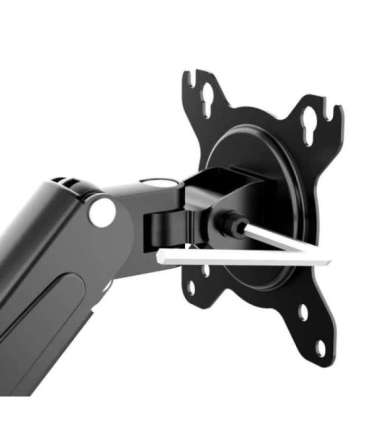 Maclean MC-860N Monitor Mount, with Gas Spring, 13"-27", 8 kg, Black
