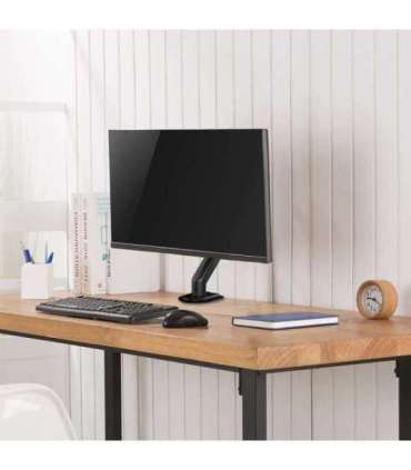 Maclean MC-860N Monitor Mount, with Gas Spring, 13"-27", 8 kg, Black