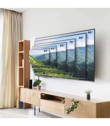 Maclean TV MC-421 Wall Mount Bracket 32"-90" VESA 600x400 80kg Tilting Universal Adjustable Spirit Level Accessories