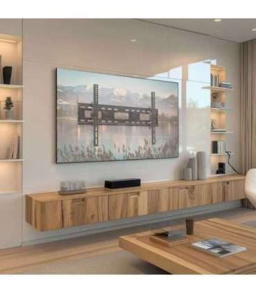 Maclean TV MC-421 Wall Mount Bracket 32"-90" VESA 600x400 80kg Tilting Universal Adjustable Spirit Level Accessories