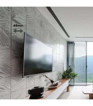 Maclean TV MC-421 Wall Mount Bracket 32"-90" VESA 600x400 80kg Tilting Universal Adjustable Spirit Level Accessories