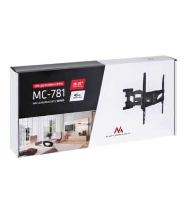 Maclean MC-781 TV mount 177.8 cm (70") Black