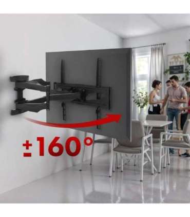 Maclean MC-781 TV mount 177.8 cm (70") Black
