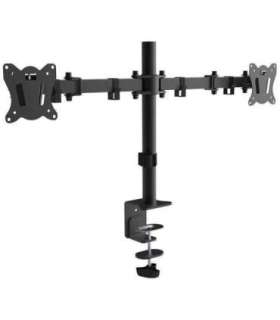 Montis Uchwyt monitorowy podwójny Everest 13-27" MT015 68.6 cm (27") Black Desk