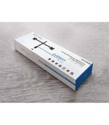 Montis Uchwyt monitorowy podwójny Everest 13-27" MT015 68.6 cm (27") Black Desk