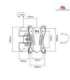 Maclean MC-670 Wall Mount Bracket LCD Adjustable Wall TV Bracket up to 20kg