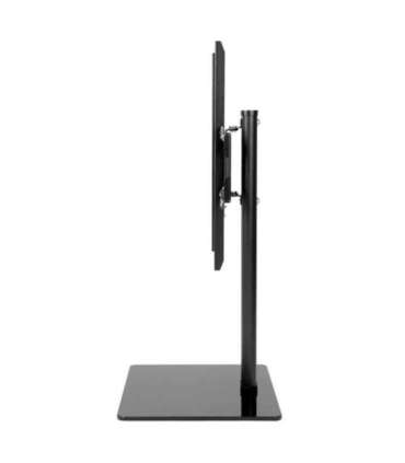 Maclean MC-386 Universal TV Stand Base for Cabinet Dresser Table Desk 32" - 75" 40kg VESA 35° Rotating Temepred Glass