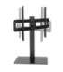 Maclean MC-386 Universal TV Stand Base for Cabinet Dresser Table Desk 32" - 75" 40kg VESA 35° Rotating Temepred Glass