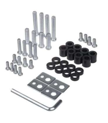 Maclean MC-949 TV Cart, Stand, Professional,32-55", on Casters, max. VESA 400x400, max. 25kg