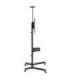 Maclean TV stand / cart, camera shelf, on wheels, 37-70", max load 45kg/5kg shelf, max. VESA 600x400, MC-113 B