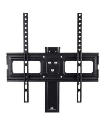 Maclean MC-450 Universal TV Stand for TV Cabinet max. 40kg, max. VESA 400x400 32-65" Tempered Glass Base 3-Level Height