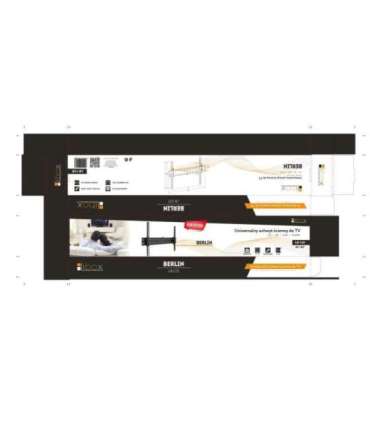 Libox LB-120 TV mount/stand 2.16 m (85") Black