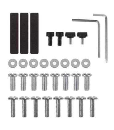 Maclean 2 monitor mount, gas spring, 17"-32", 2-10kg, black, MC-136