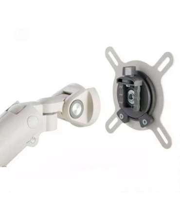Desk mount for monitor LED/LCD 17-32" ART L-19GD gas assistance 2-9 kg 2x USB 3.0 White