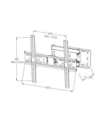 Mount to the 22"-55" TV ART AR-53 35KG