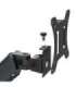 Maclean 2 monitor mount, gas spring, 17"-32", 2-10kg, black, MC-134