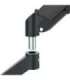 Maclean 2 monitor mount, gas spring, 17"-32", 2-10kg, black, MC-134