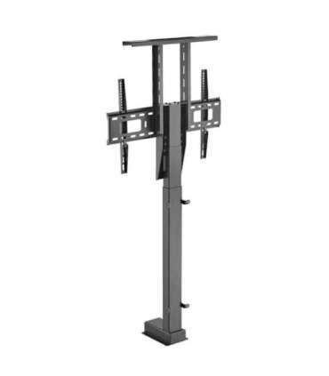 Maclean MC-866T Smart Motorized Electric TV Lift TUYA Mobile App Floor Mount Bracket Alexa Google Home 37''-80'' 60kg