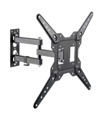 Maclean TV or monitor mount, universal, max VESA 400x400, 23-55", 30kg, black, MC-701N