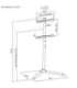 Maclean TV floor stand bracket, 32-70", max. VESA 400x400, max. 40kg, MC-494