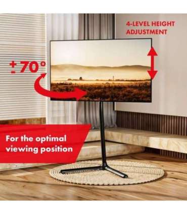 Maclean TV floor stand bracket, 32-70", max. VESA 400x400, max. 40kg, MC-494