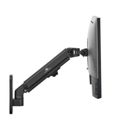 Maclean monitor wall mount, 17-27'', 7kg max, gas spring, MC-458
