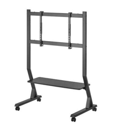 Techly Floor Stand with Shelf for 45-90" LCD/LED/Plasma TV