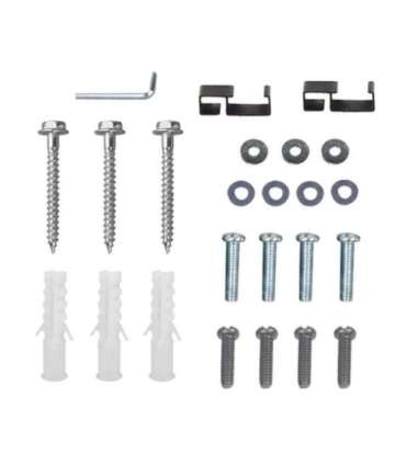 Maclean MC-417 Full Motion TV Monitor Wall Mount 13-32" 30kg max. VESA 100x100 Black Powder Coated Universal Holder