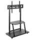 Manhattan TV & Monitor Mount, Trolley Stand, 1 screen, Screen Sizes: 37-100", Black, VESA 200x200 to 800x600mm, Max