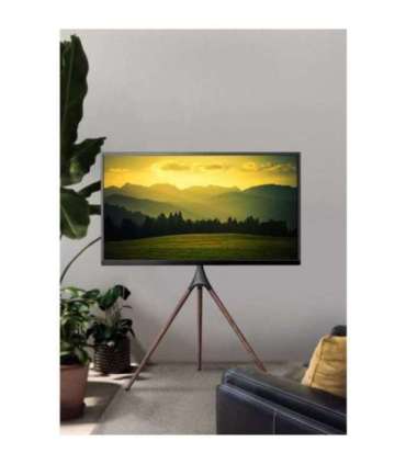 Techly ICA-TR18SAM TV mount 165.1 cm (65") Walnut