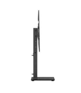 Maclean universal TV stand, for RTV cabinet, stand, max. 40kg, max. VESA 400x400, height and angle adjustment, for