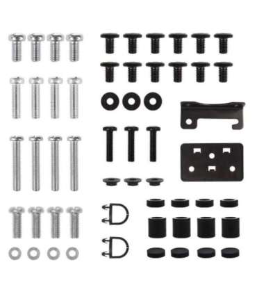 Maclean universal TV stand, for RTV cabinet, stand, max. 40kg, max. VESA 400x400, height and angle adjustment, for