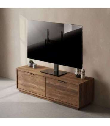 Maclean universal TV stand, for RTV cabinet, stand, max. 40kg, max. VESA 400x400, height and angle adjustment, for