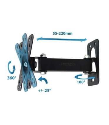 Esperanza HORUS 127 cm (50") Black