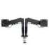 Tracer Double Armflex Monitor Mount, Black