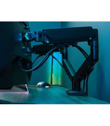 Tracer Double Armflex Monitor Mount, Black