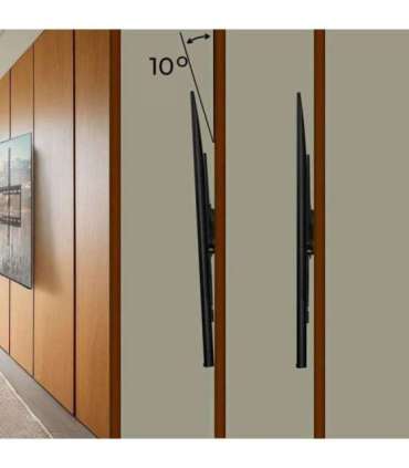 Maclean TV MC-413 Wall Mount Bracket 32"-80" VESA 600x400 45kg Tilting Universal Adjustable Spirit Level Mounting