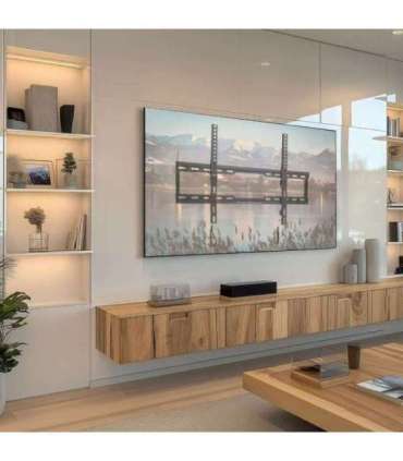 Maclean TV MC-413 Wall Mount Bracket 32"-80" VESA 600x400 45kg Tilting Universal Adjustable Spirit Level Mounting