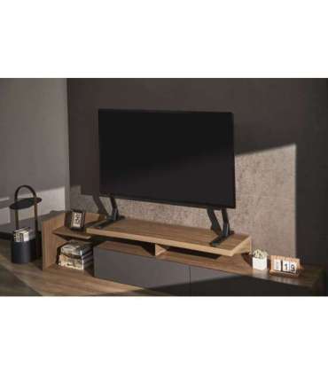 Gembird TVS-D90F-01 Tabletop TV stand, 45" - 90", black