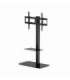 Gembird TVS-86ST-01 TV floor stand, 43" - 86", black